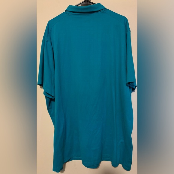 Nike Men's Aqua Polo Shirt - Picture 4 of 4